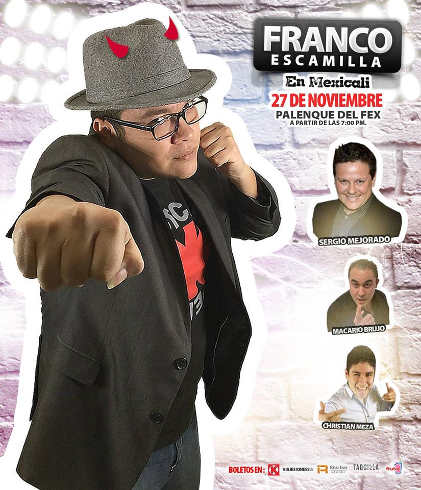 Franco Escamilla en Mexicali