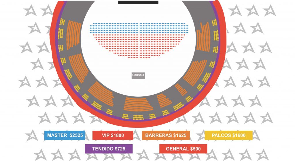 precios luis fonsi 2018