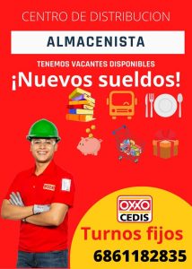 El Centro de Distribución OXXO Tiene Vacantes Disponibles en Mexicali